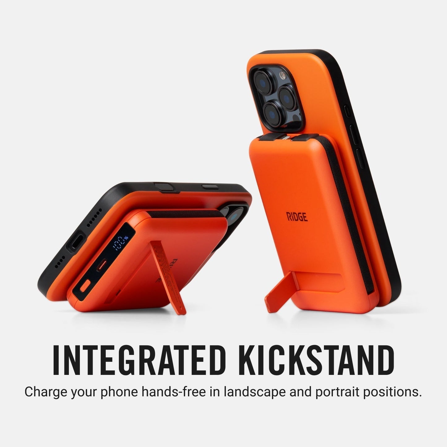 Everyday Charging Kit - iPhone 16 - Basecamp Orange