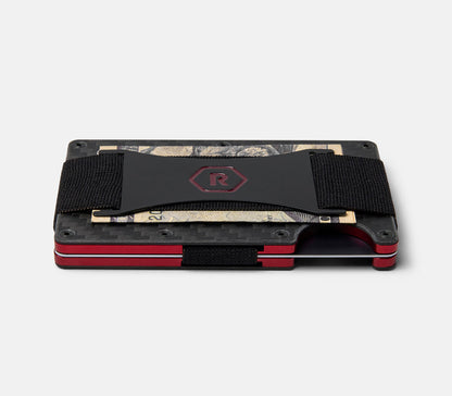 Ridge Wallet - Oxblood Carbon 004