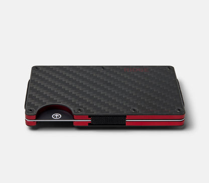 Ridge Wallet - Oxblood Carbon 004