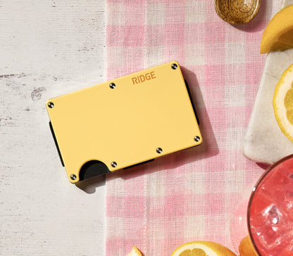 Ridge Wallet - Lemonade