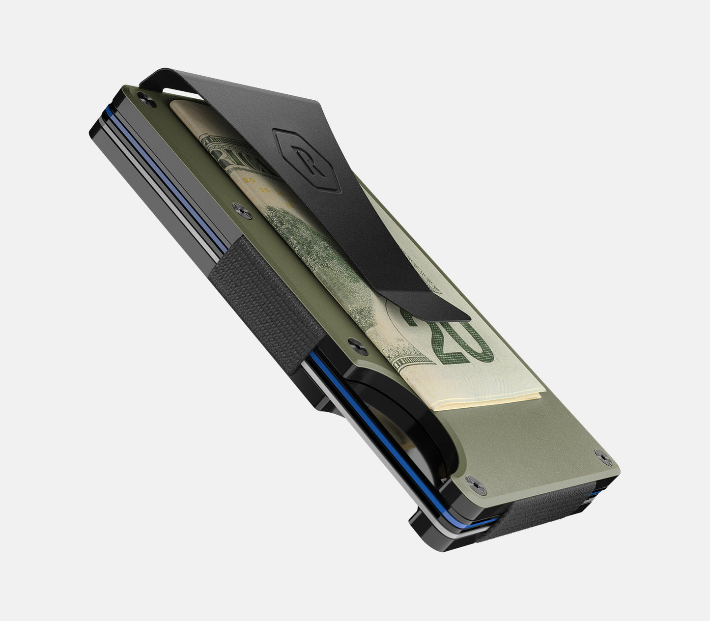 Ridge Wallet - Matte Olive